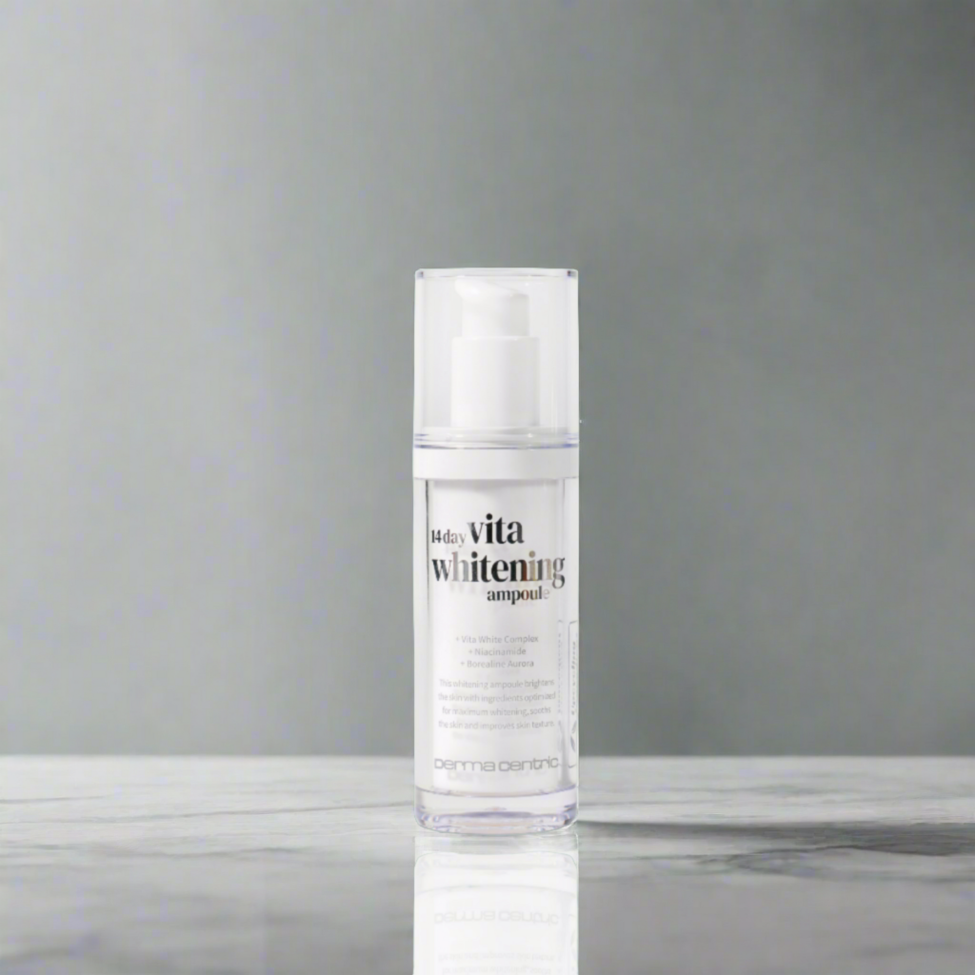 Vita Ampoule Bottle on Marble Top